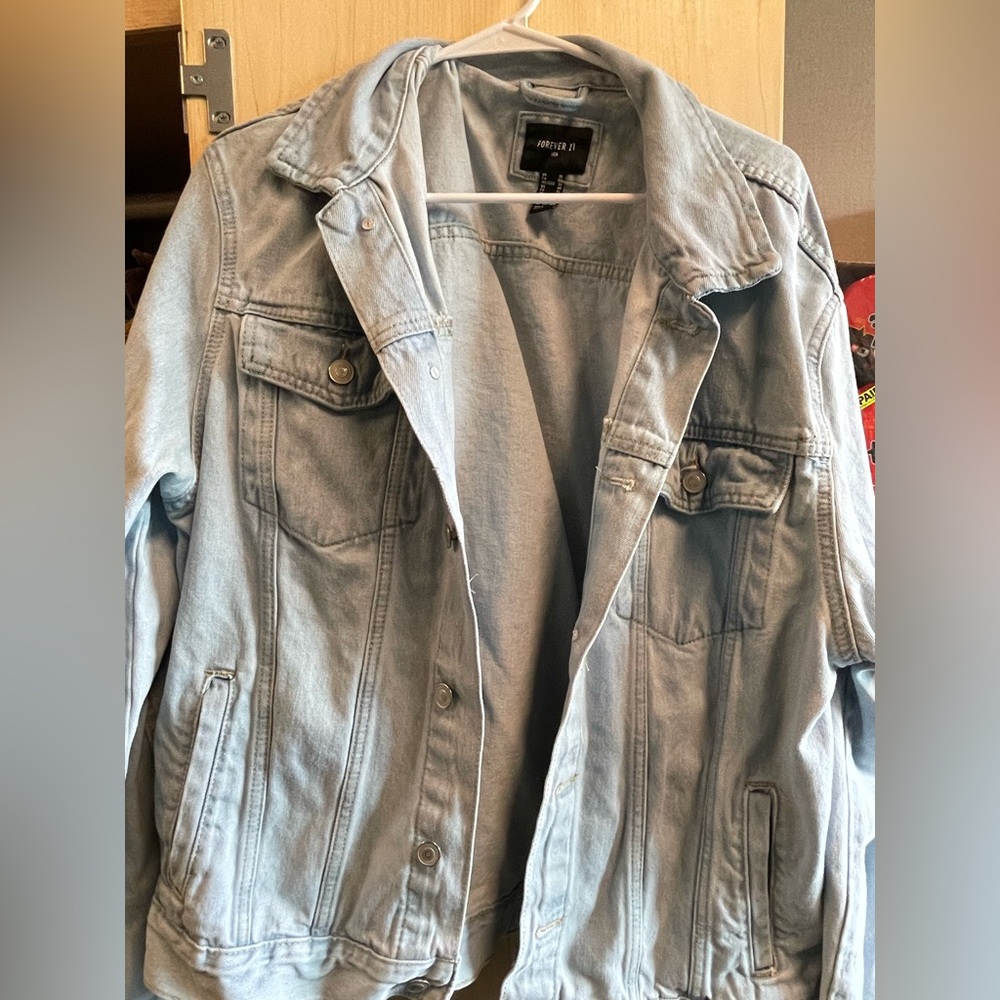 Forever 21 Jean Jackets, Blue or Black (XL)
